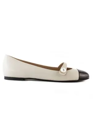 ROBERTO FESTA Calzature,Ballerine Ballerina Divy in nappa bianca 