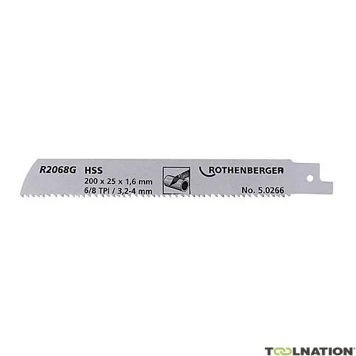 Rothenberger Accessori 50266 Lama super HSS 4'''' X 6 TPI