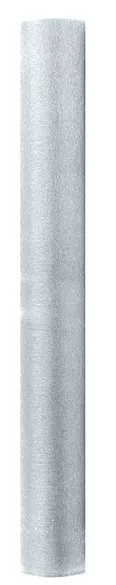 Rotolo di tessuto in organza argento 9m x 36cm