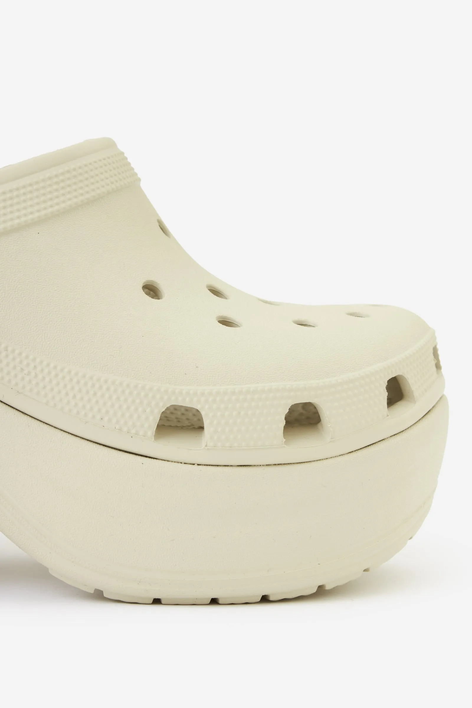 Sandali SIREN CLOG in gomma avorio