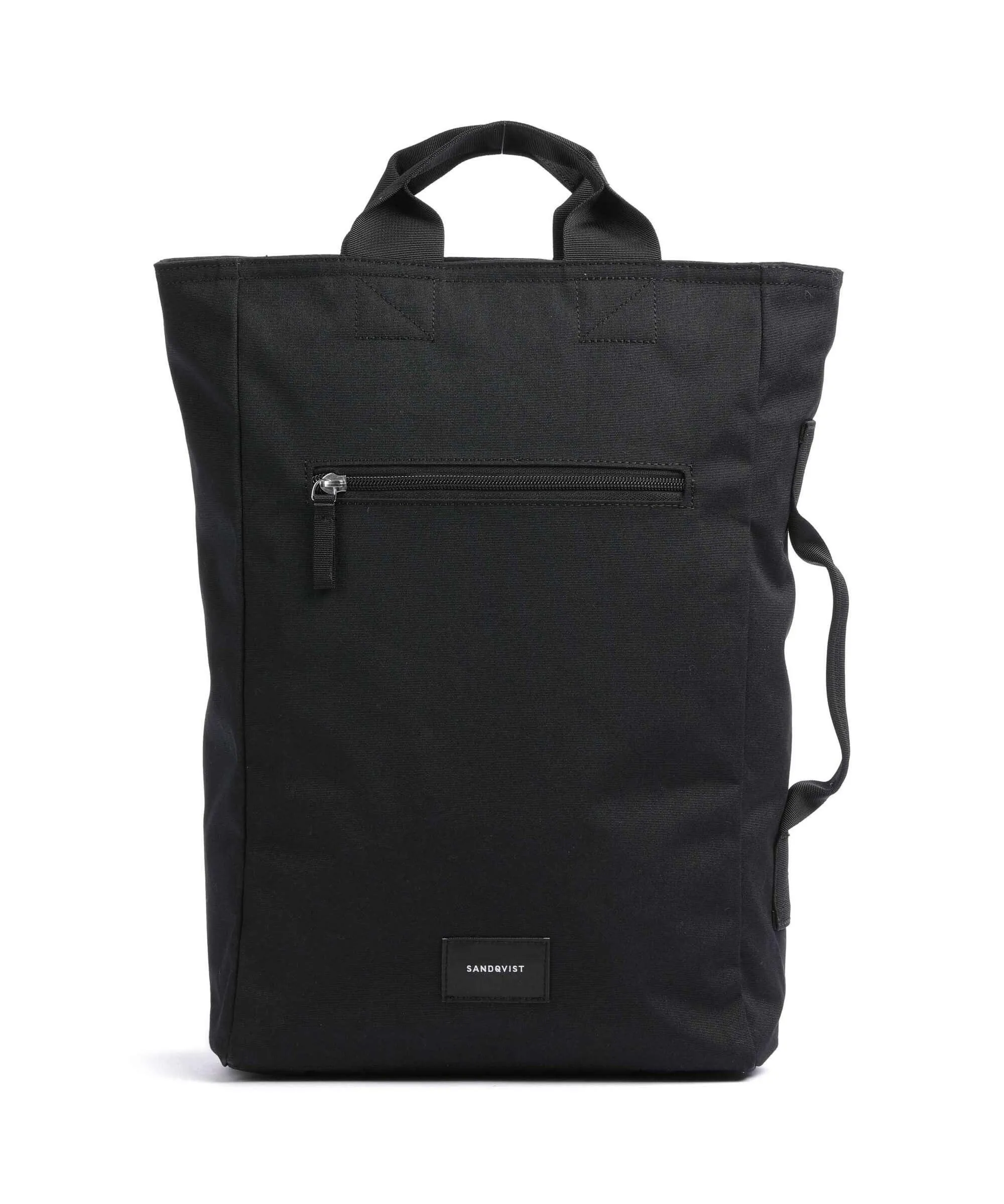  Sandqvist Ground Tony Vegan Zaino 15″ cotone biologico, poliestere riciclato nero  