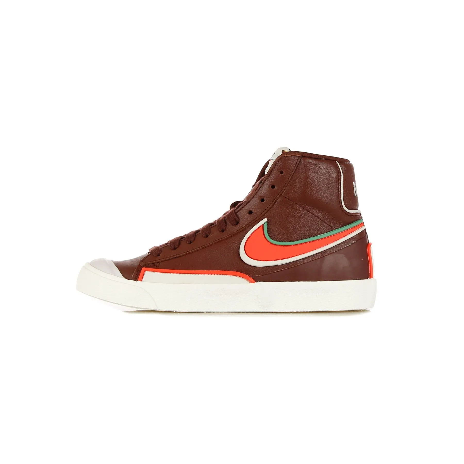 Scarpa Alta Uomo Blazer Mid 77 Infinite Bronze Eclipse/bright Crimson/light Bone