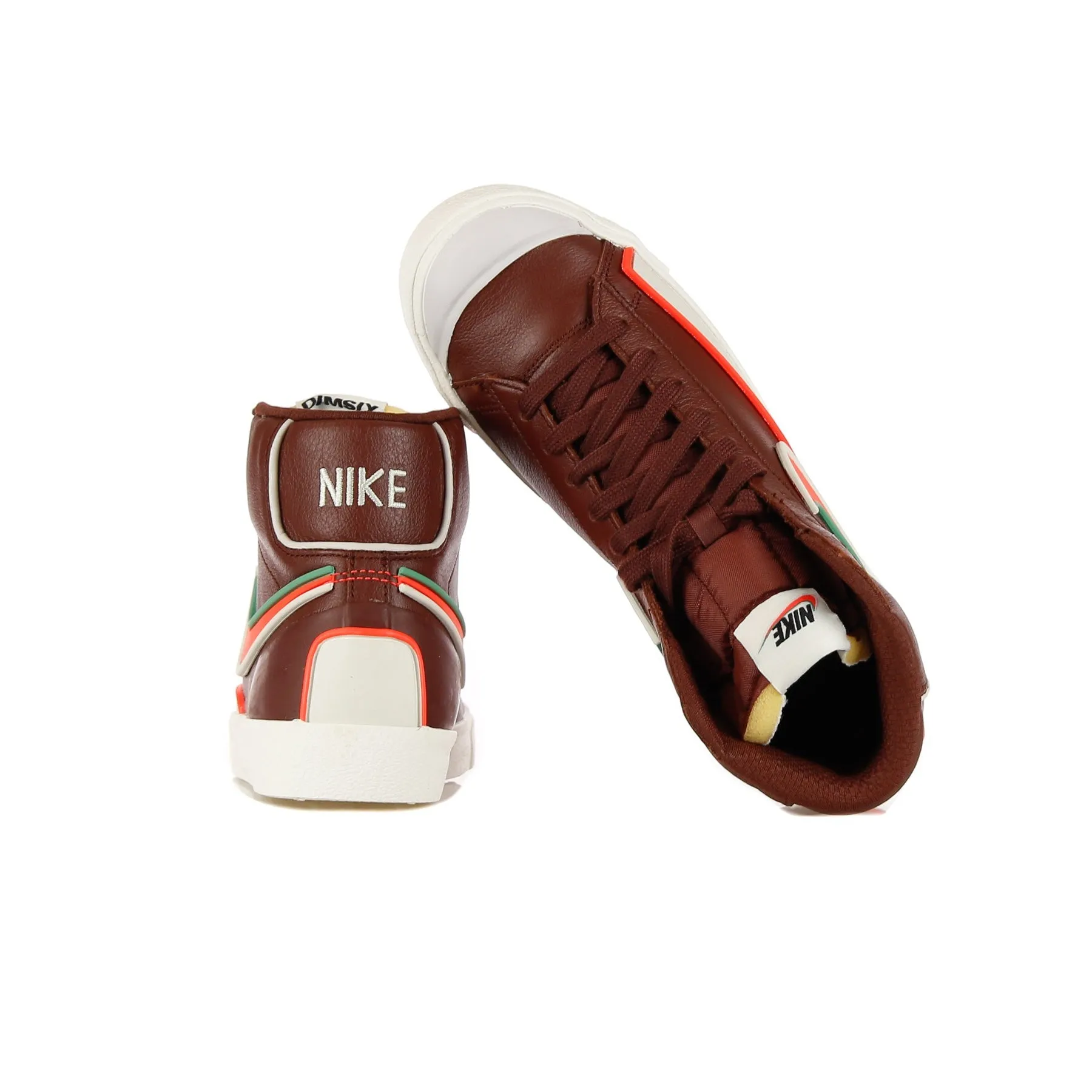 Scarpa Alta Uomo Blazer Mid 77 Infinite Bronze Eclipse/bright Crimson/light Bone