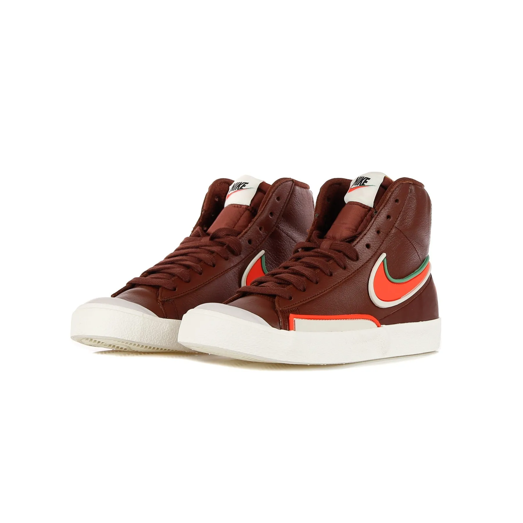 Scarpa Alta Uomo Blazer Mid 77 Infinite Bronze Eclipse/bright Crimson/light Bone