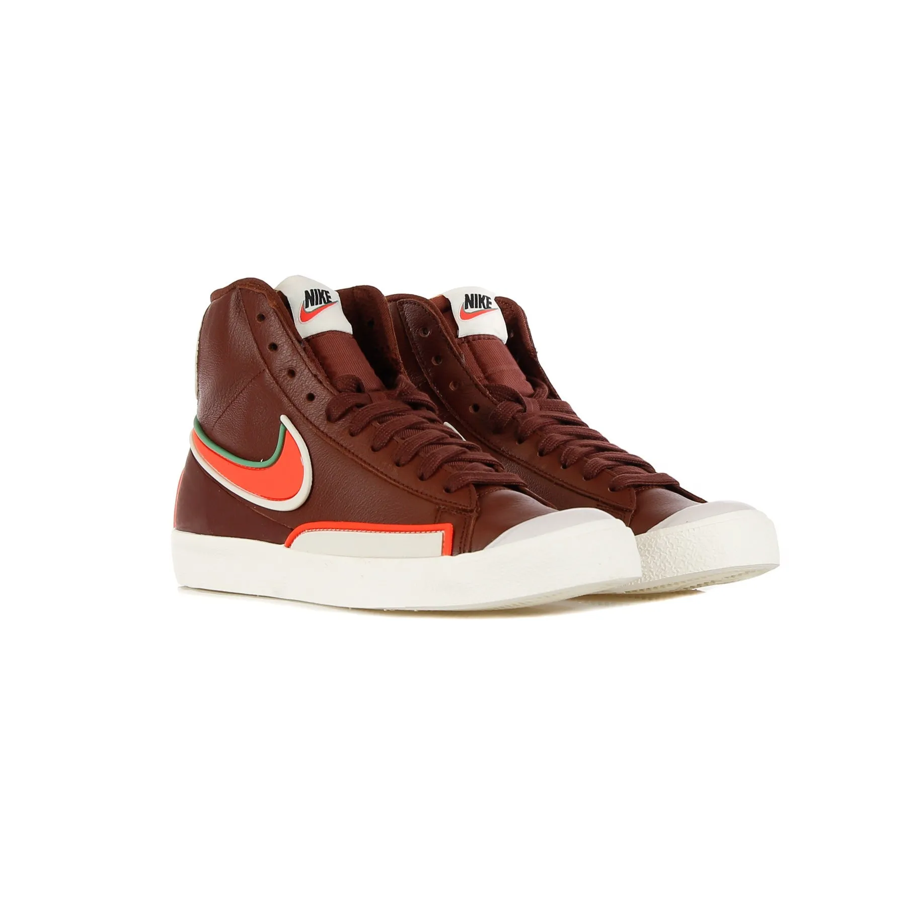 Scarpa Alta Uomo Blazer Mid 77 Infinite Bronze Eclipse/bright Crimson/light Bone