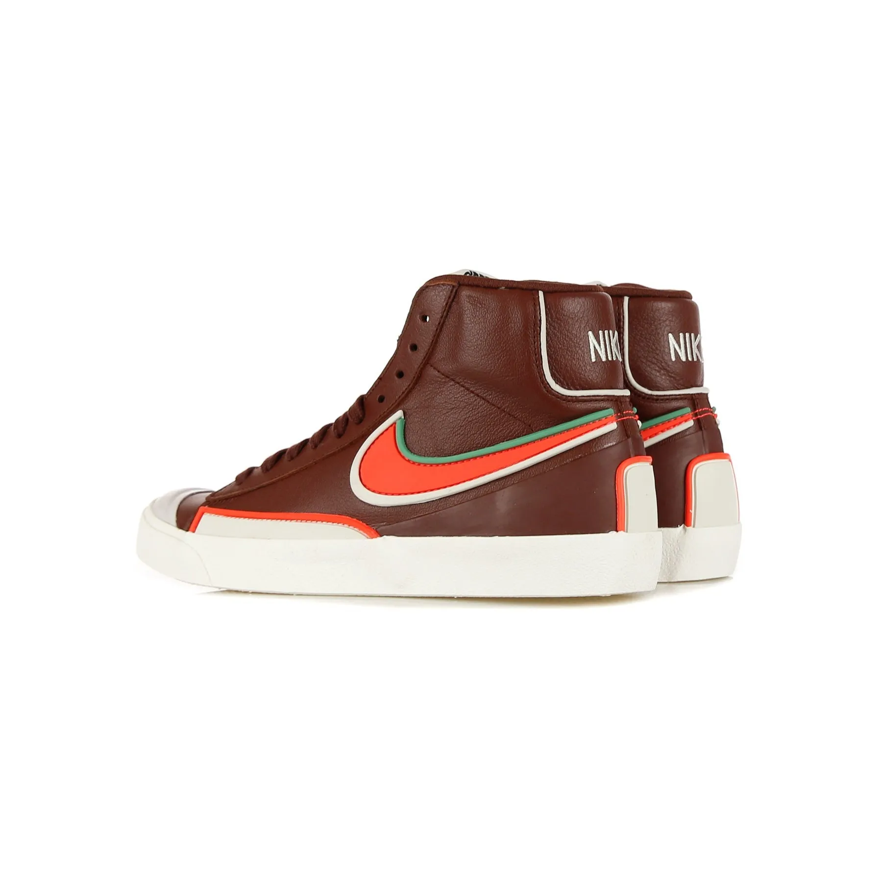 Scarpa Alta Uomo Blazer Mid 77 Infinite Bronze Eclipse/bright Crimson/light Bone