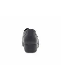Scarpa bassa Mephisto BERTINA GINEVRA MOBILS ERGONOMIC in pelle e stampato nero