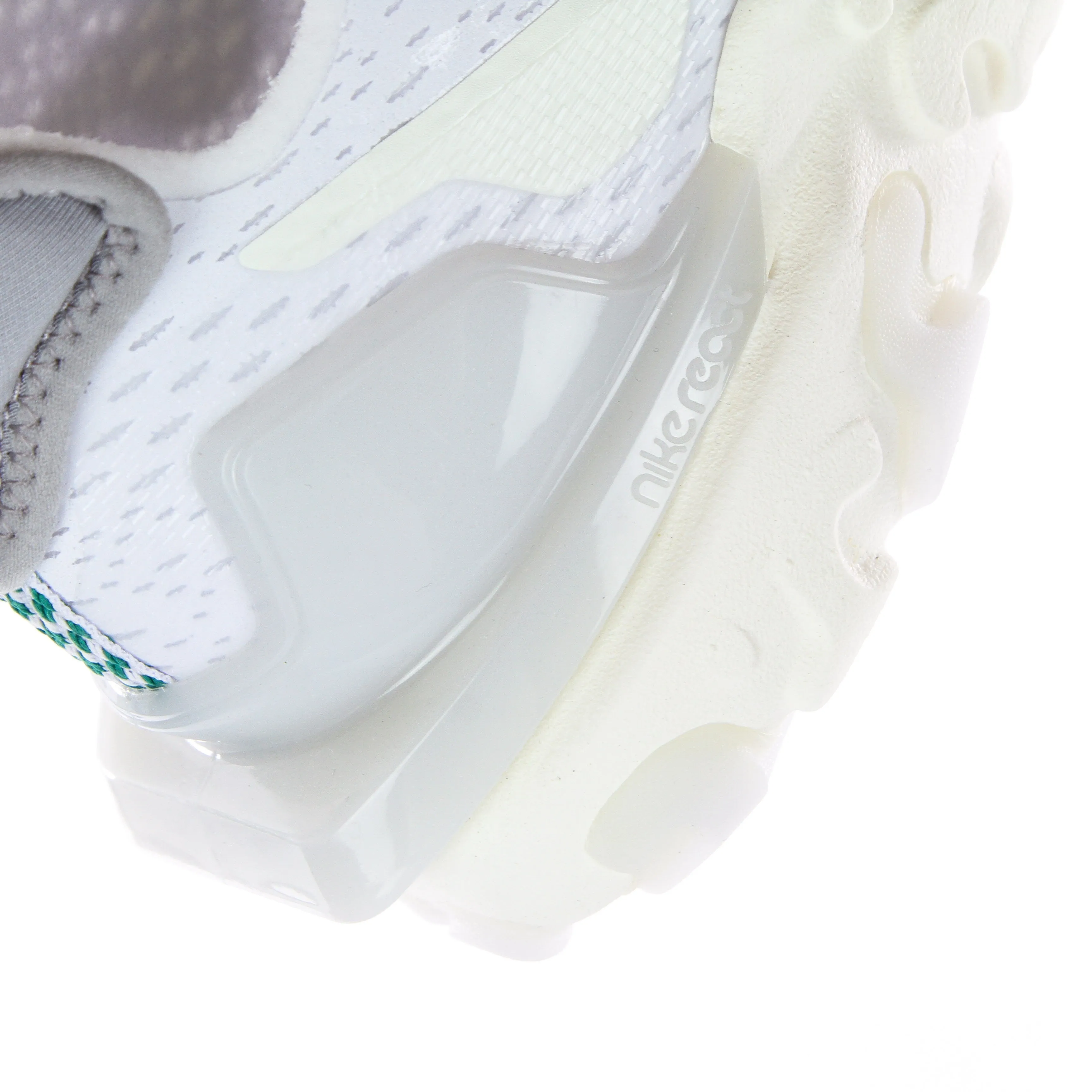 Scarpa Bassa Uomo React Vision White/green Noise/sail/pure Platinum