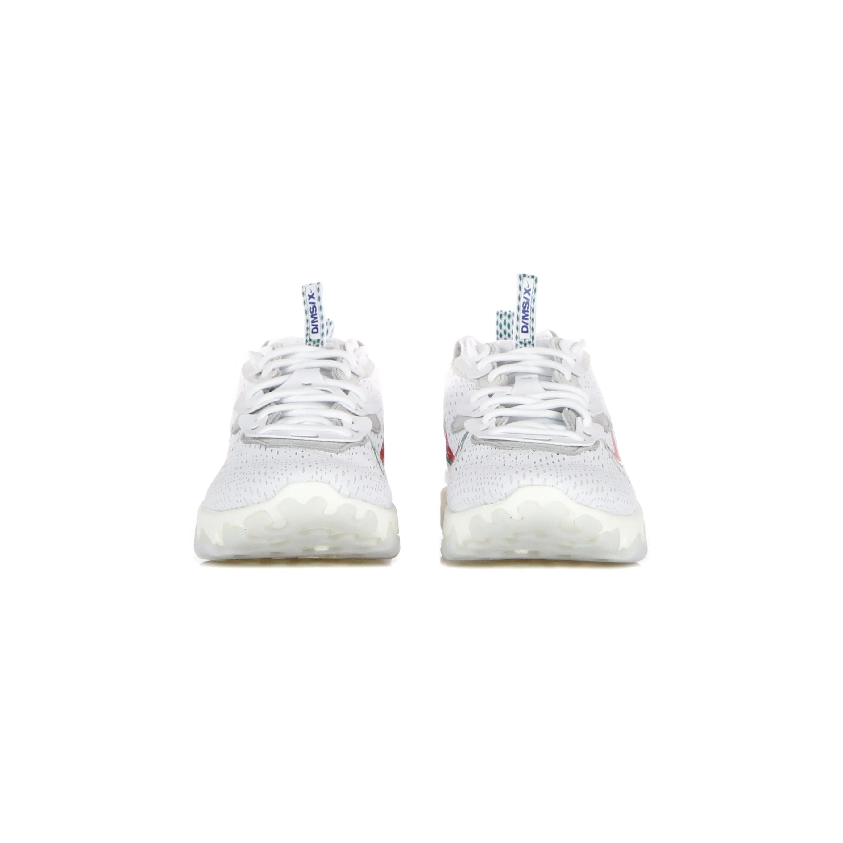 Scarpa Bassa Uomo React Vision White/green Noise/sail/pure Platinum