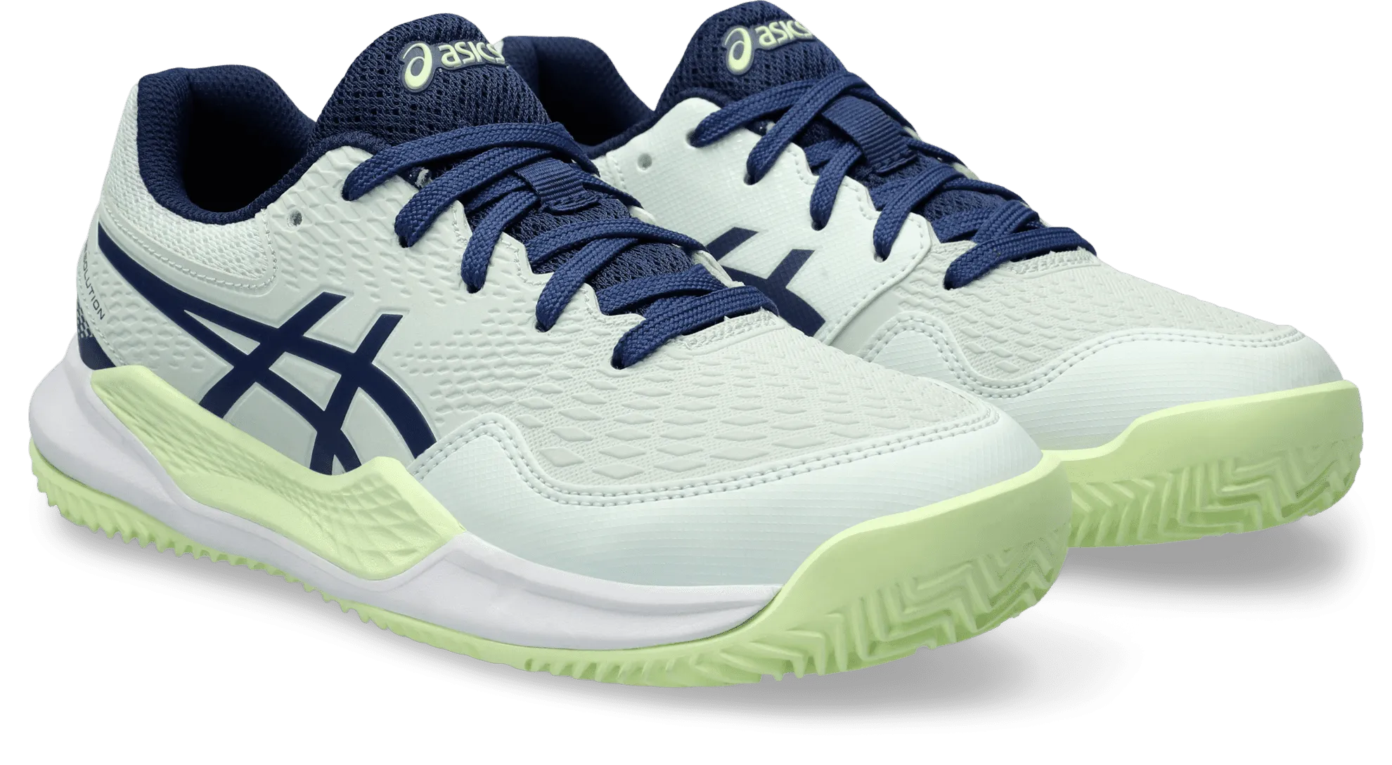 SCARPA DA TENNIS JUNIOR ASICS RESOLUTION 9 GS CLAY 1044A068 301