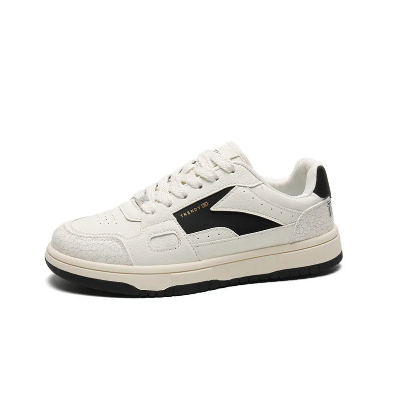 Scarpe da skate casual patchwork moda elegante da uomo
