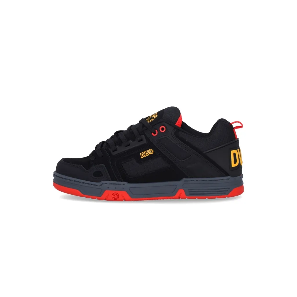 scarpe skate uomo comanche BLACK/YELLOW/FIERY RED/NUBUCK