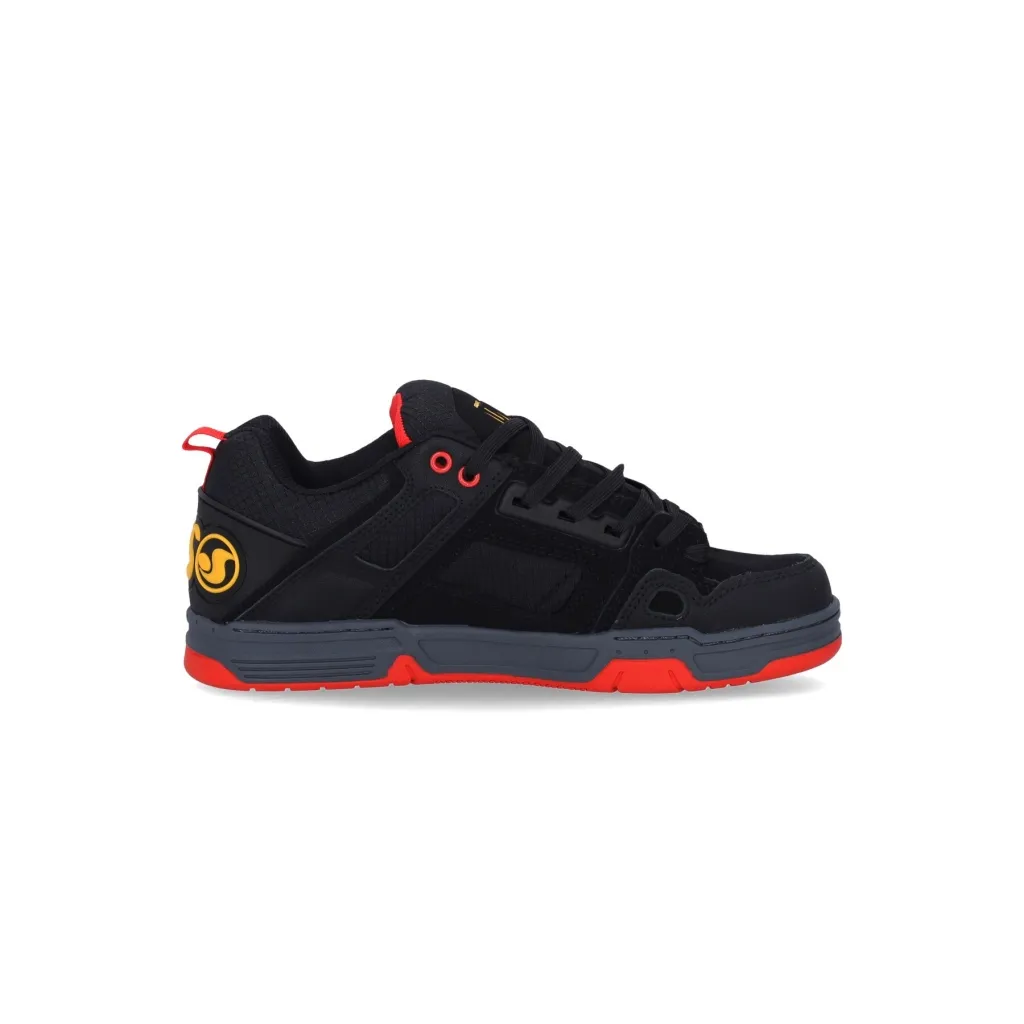scarpe skate uomo comanche BLACK/YELLOW/FIERY RED/NUBUCK