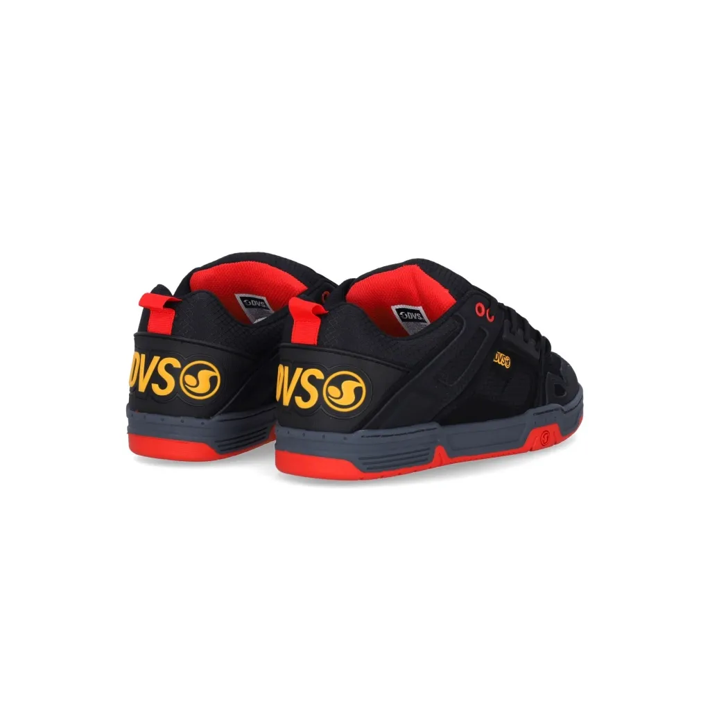 scarpe skate uomo comanche BLACK/YELLOW/FIERY RED/NUBUCK