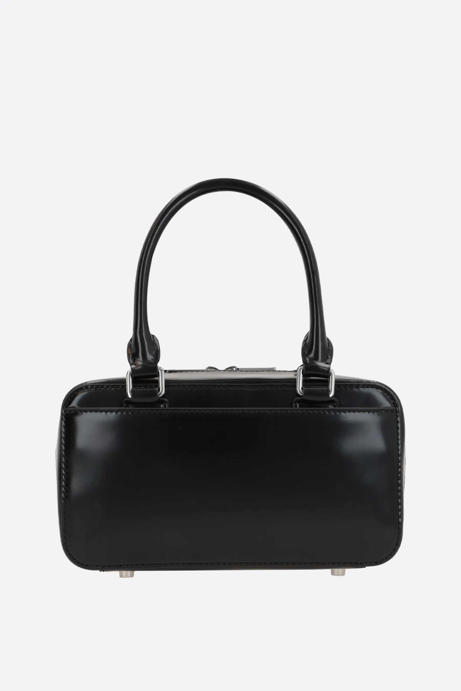  SELF PORTRAIT borsa tote mini in pelle lucida 
