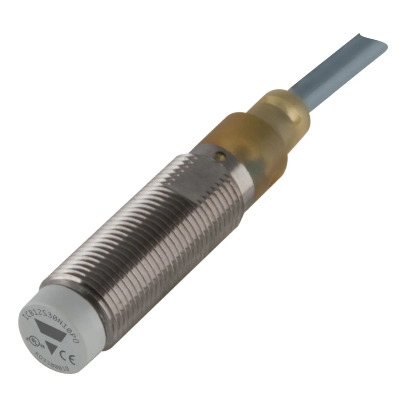 Sensore di prossimità Cilindro filettato Carlo Gavazzi, M12, rilevamento 10 mm, 10 → 36 V CC