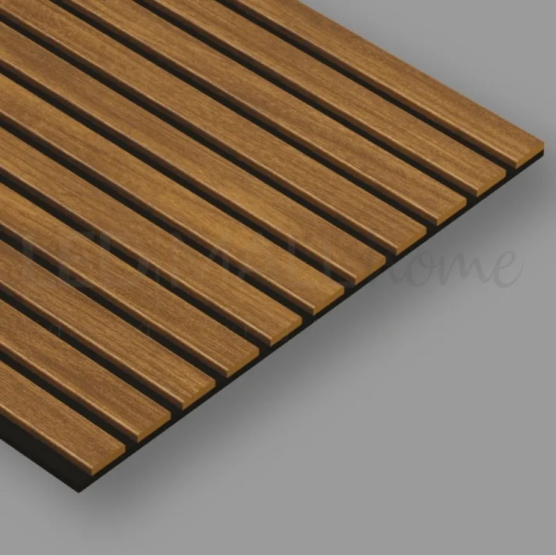 Set 4 pz pannelli Fonoassorbenti Rovere Caldo doga JC1321 60x60 su PET 6009