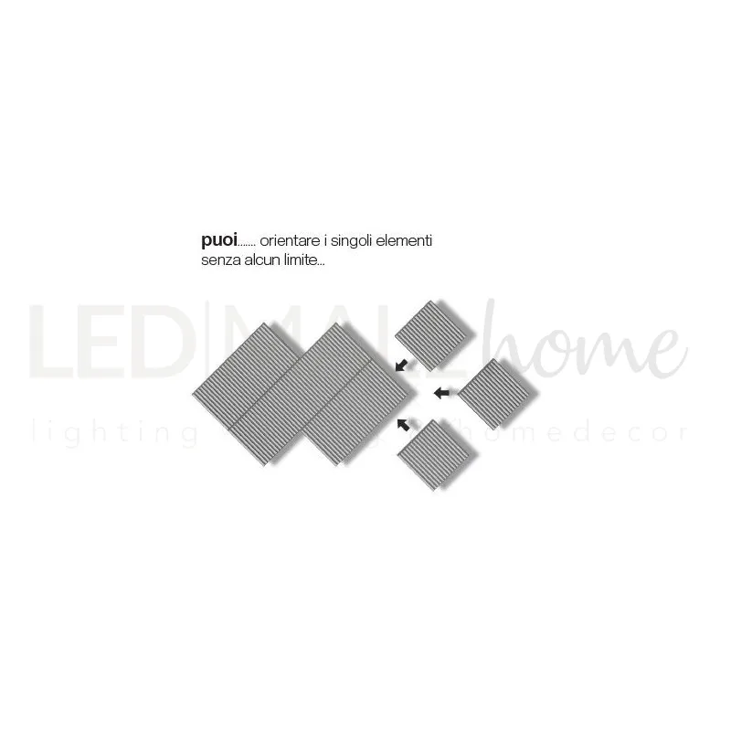 Set 4 pz pannelli Fonoassorbenti Rovere Caldo doga JC1321 60x60 su PET 6009