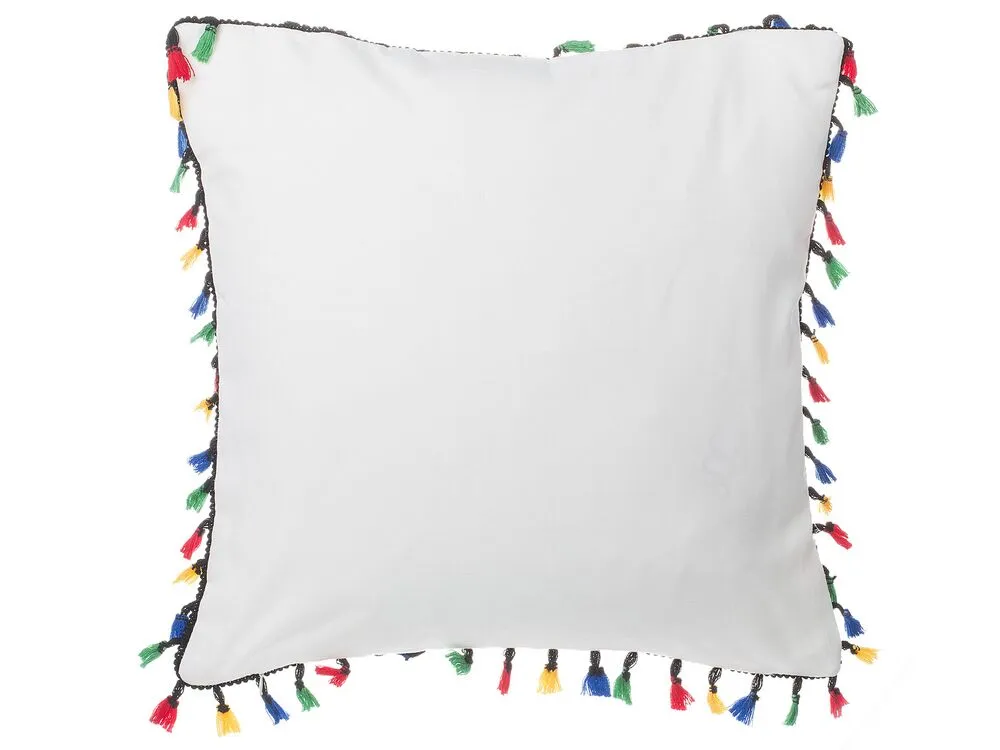 Set di 2 cuscini MALLOW 45 x 45 cm Multicolore Trama animale