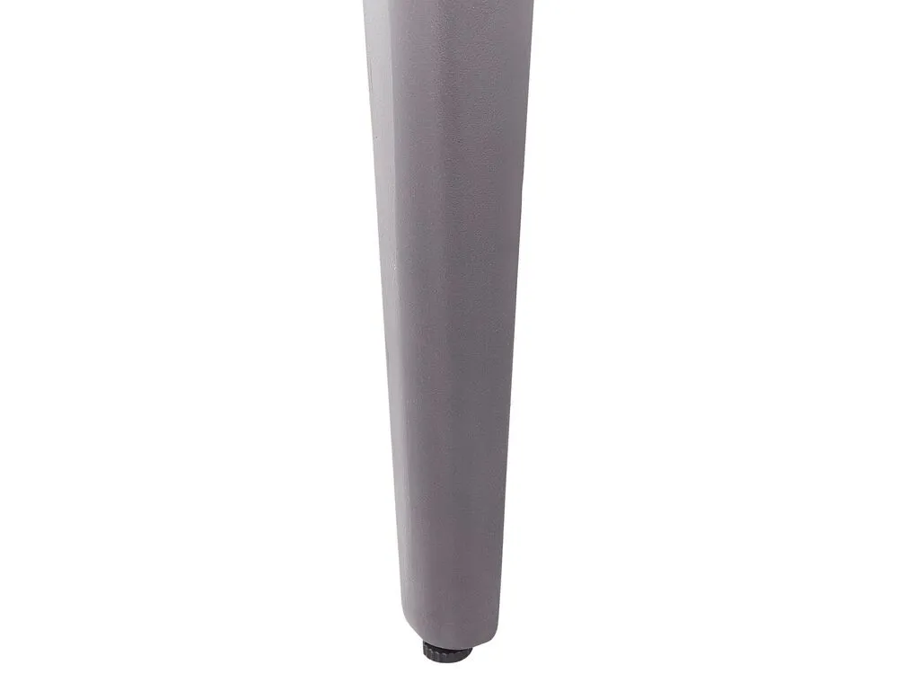 Set di divani angolari da giardino 6 posti RIMA III Lato Sinistro Modulare Metallo Beige