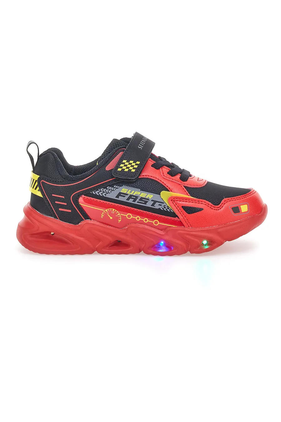   SEVENOAKS Sneakers Rosse Con Luci Sevenoaks 2318