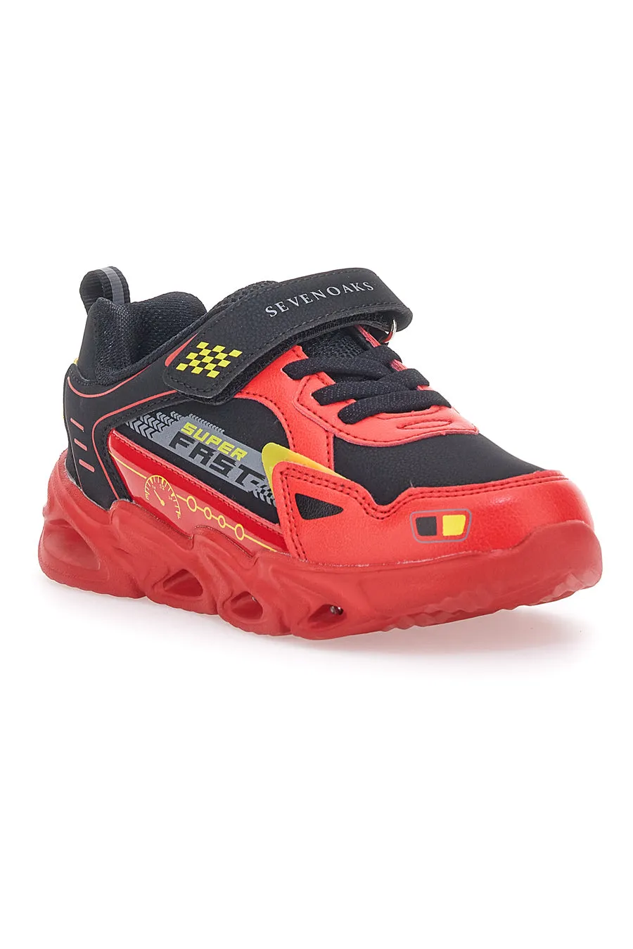   SEVENOAKS Sneakers Rosse Con Luci Sevenoaks 2318