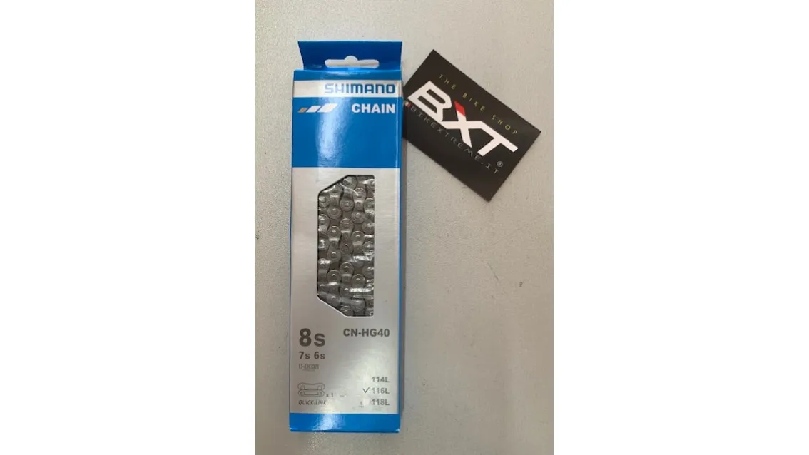 SHIMANO Catena CN-HG40 6/7/8v. 116 maglie