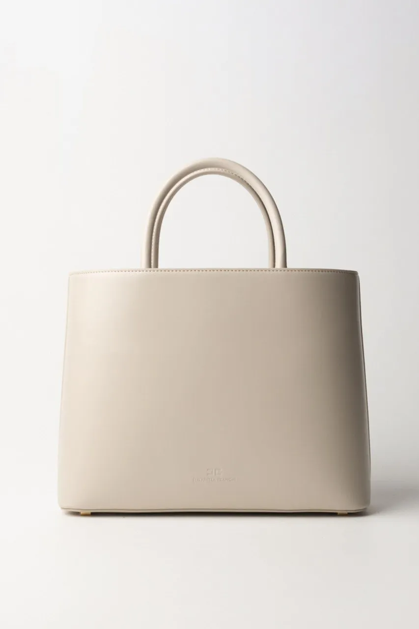 Shopper media con placca logo smaltata Avena