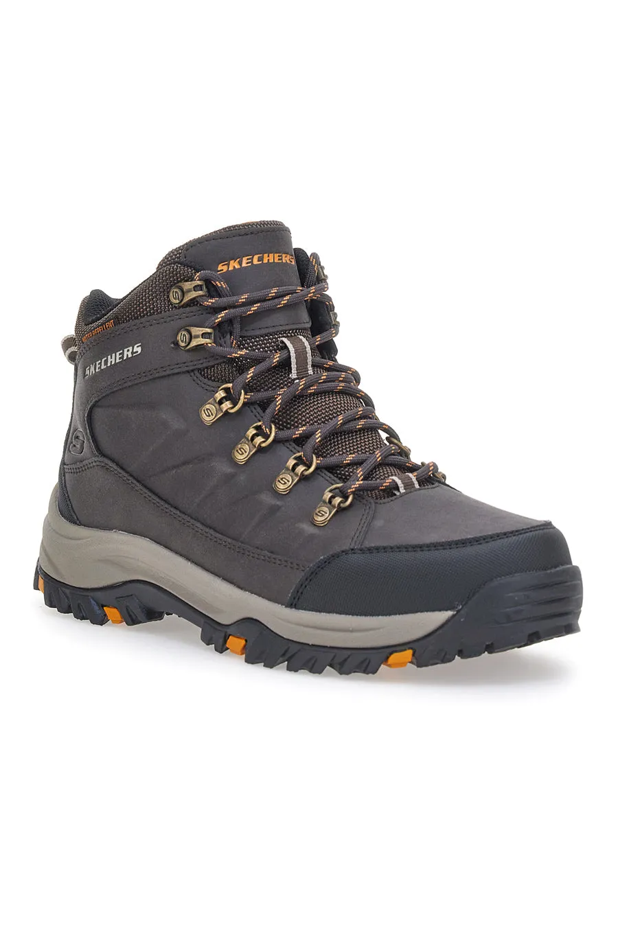   SKECHERS Scarponcino da Trekking Skechers Daggett Marrone