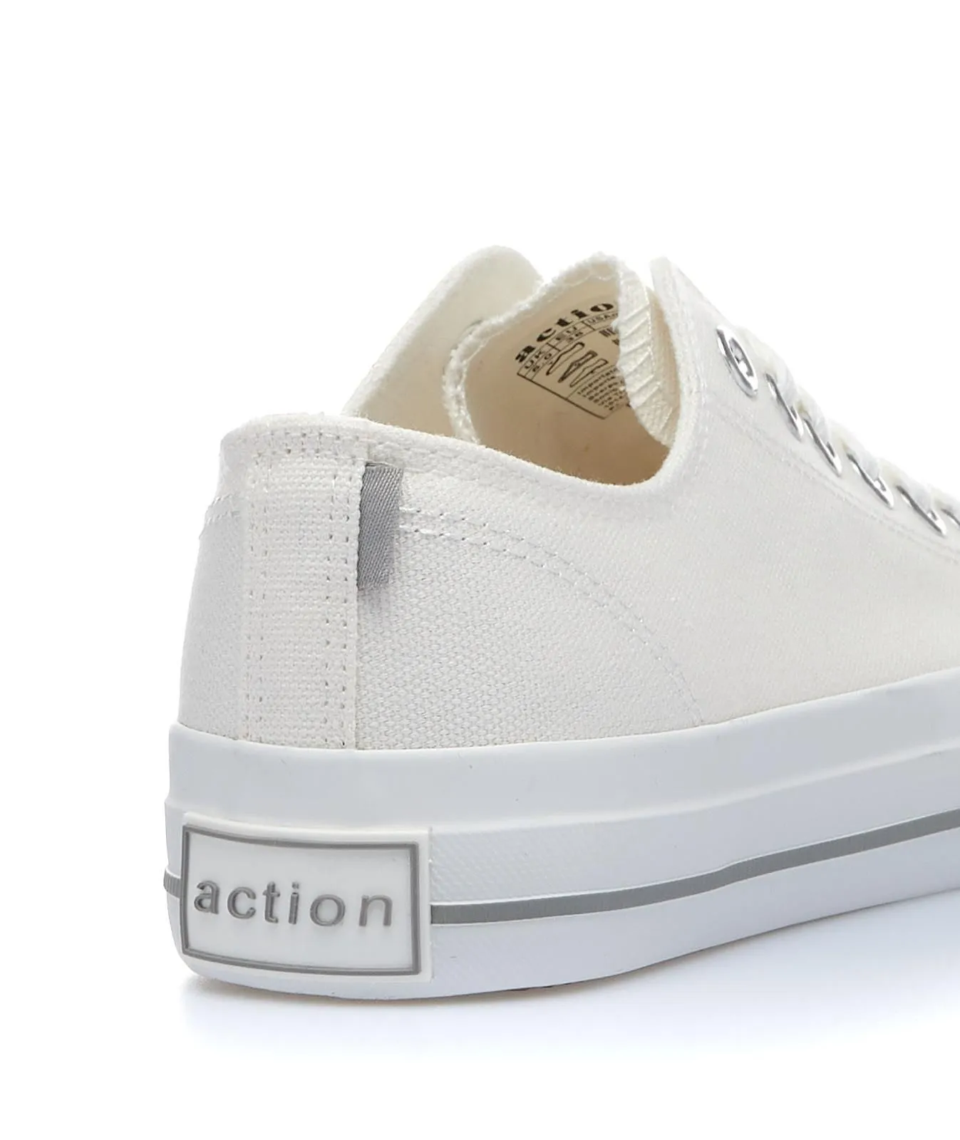 Sneakers bianche in tessuto