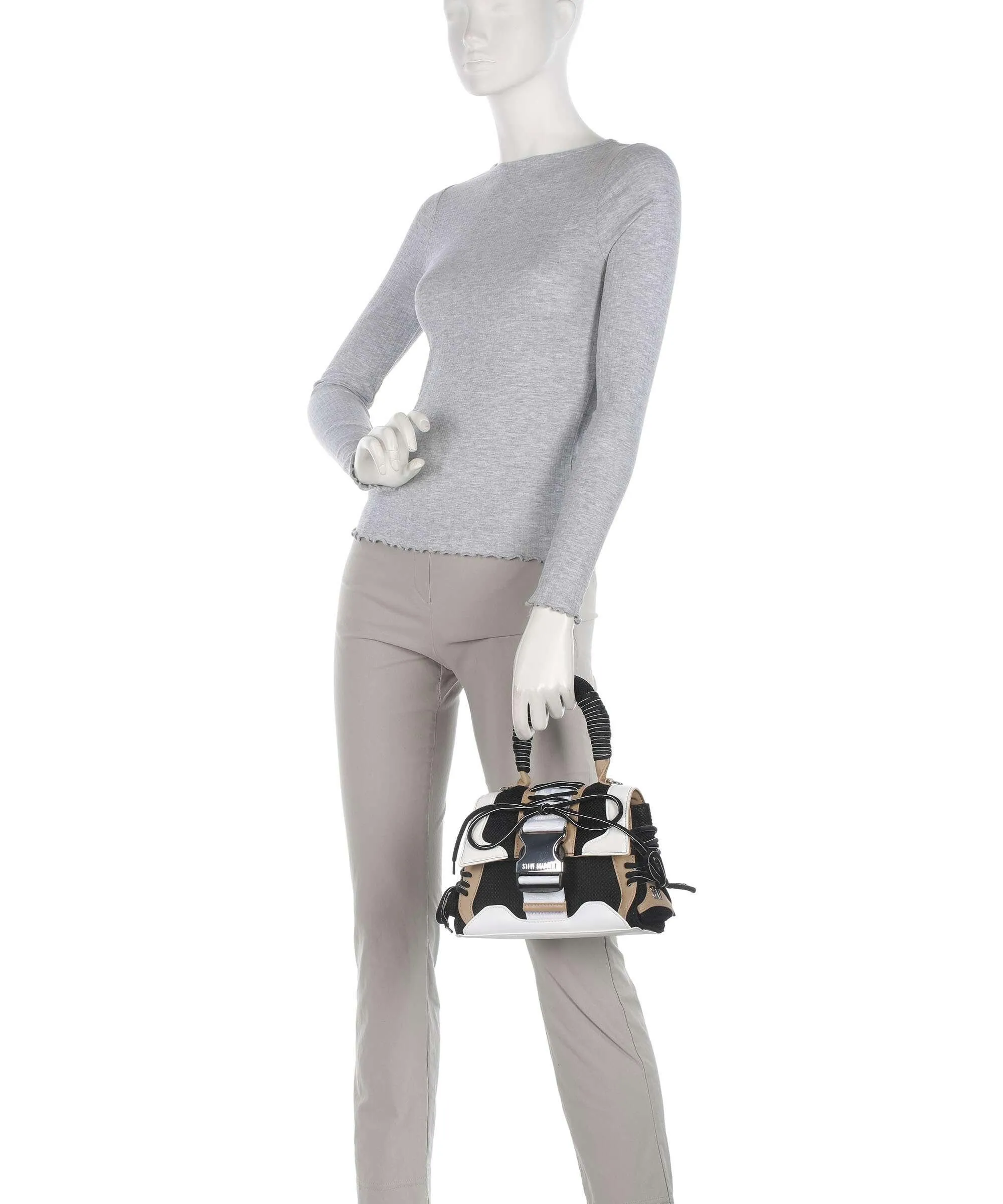  Steve Madden BDIEGO Borsa a mano pelle sintetica, poliestere riciclato multicolore  