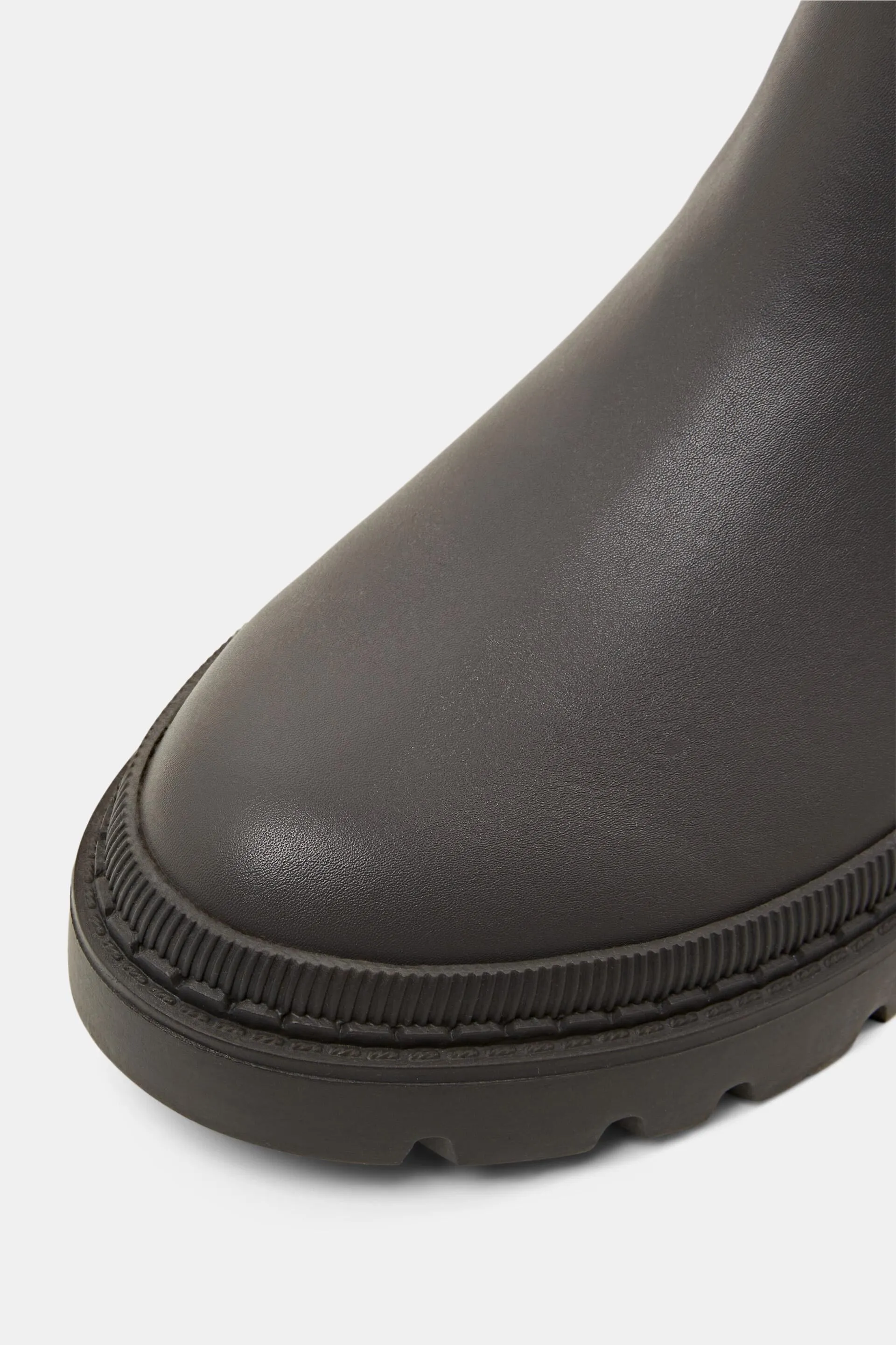 Stivali chunky in similpelle