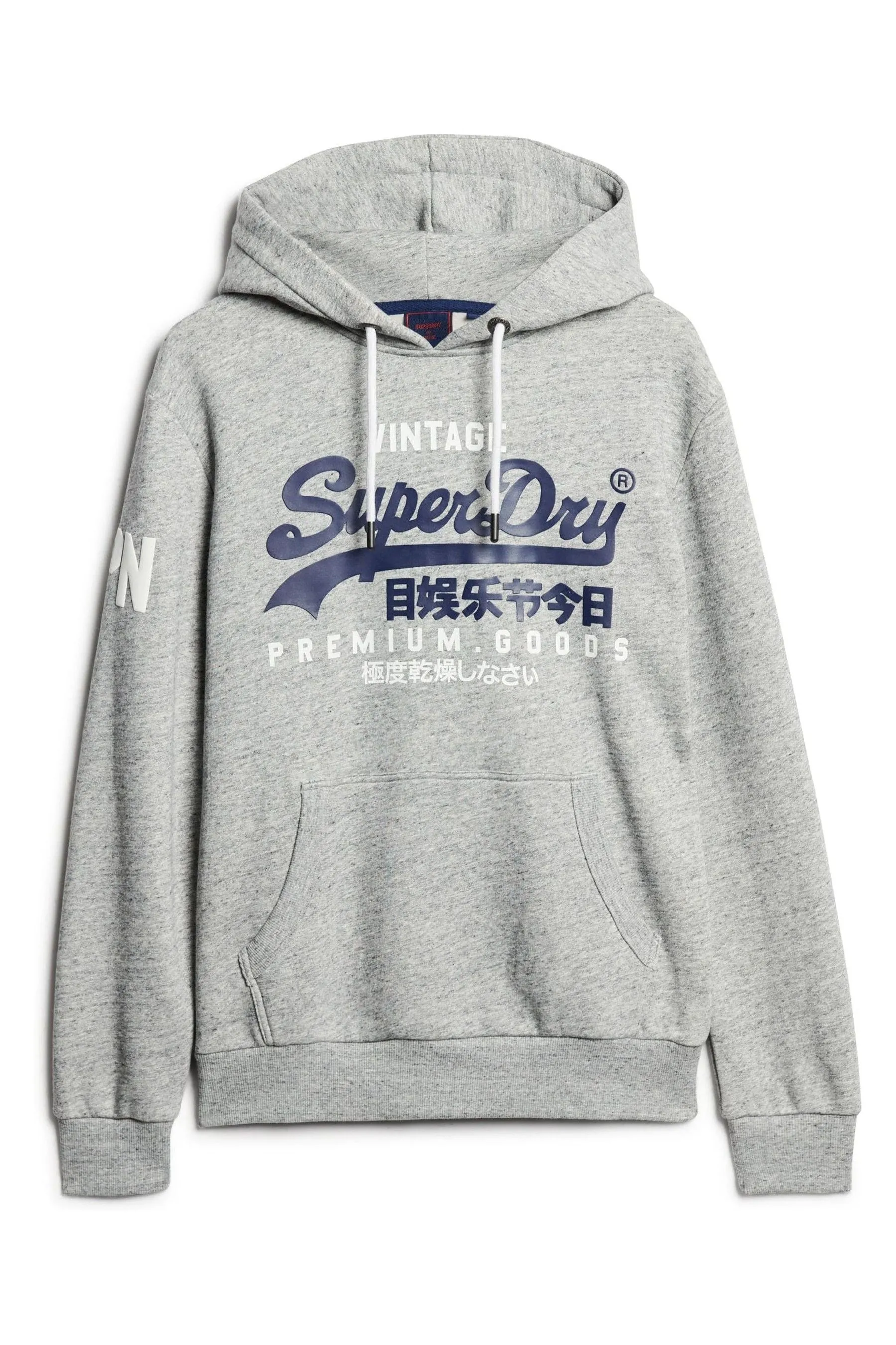 Superdry con cappuccio con logo vintage