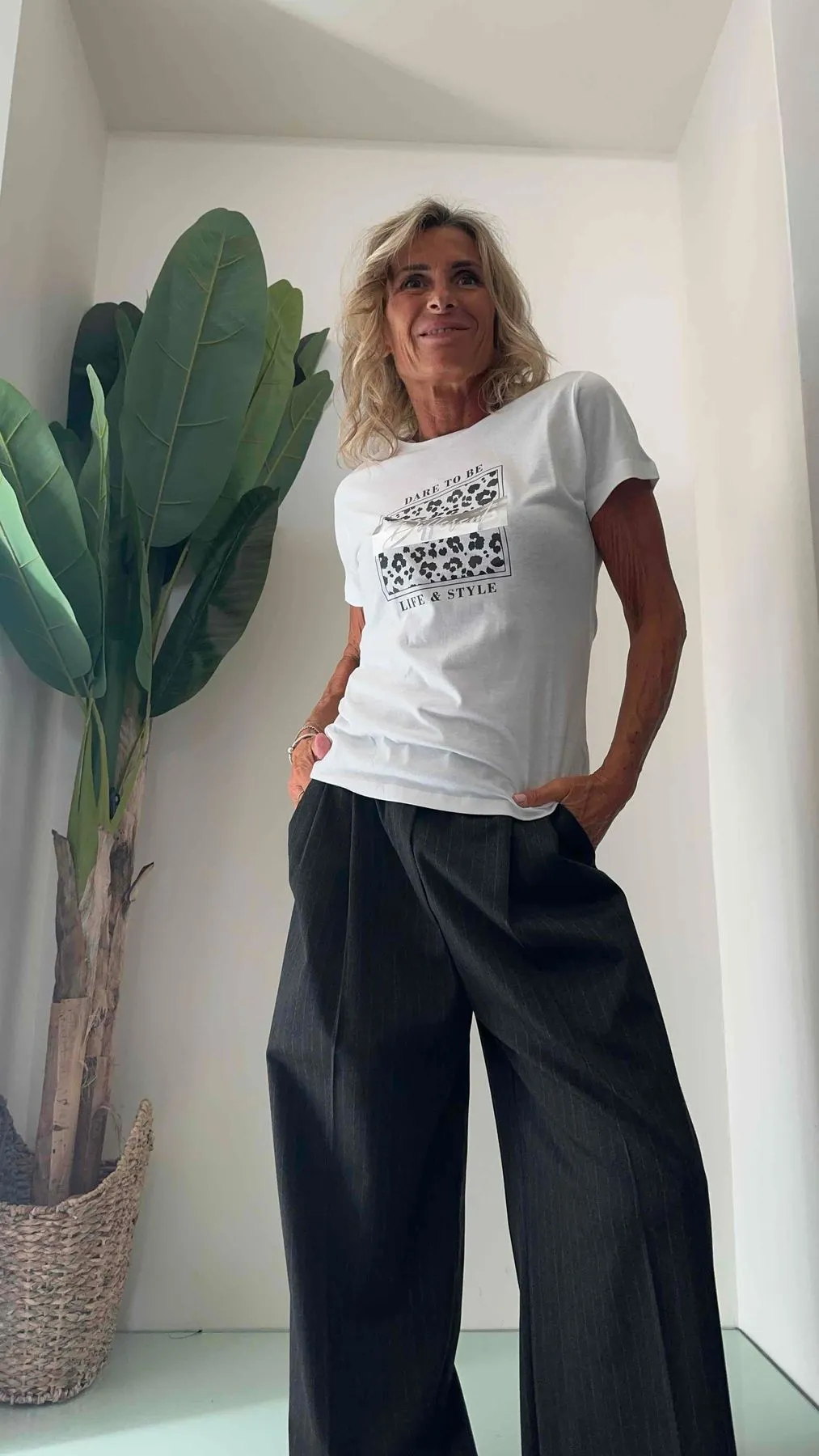 SUSYMIX - NEW338 - T-SHIRT STAMPA ANIMALIER