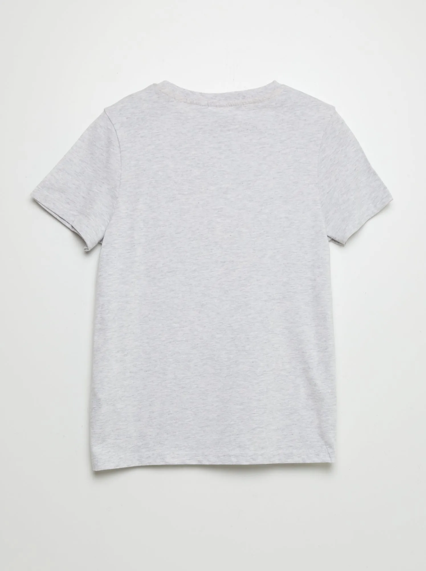 T-shirt a maniche corte 'Re Leone' - GRIGIO