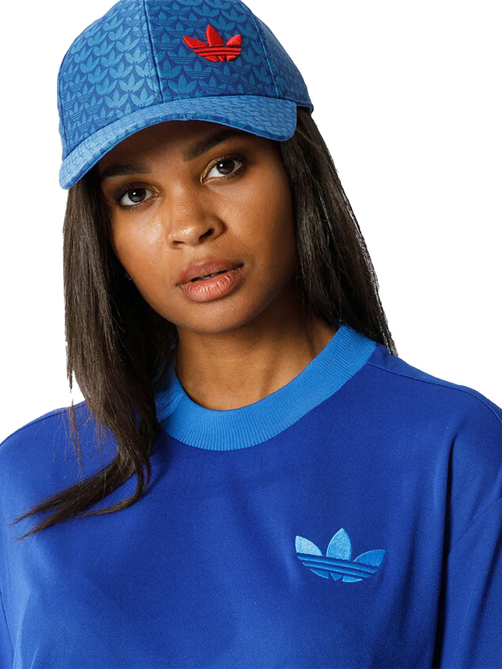 T-shirt ADIDAS Donna OVERSZIED TEE Blue