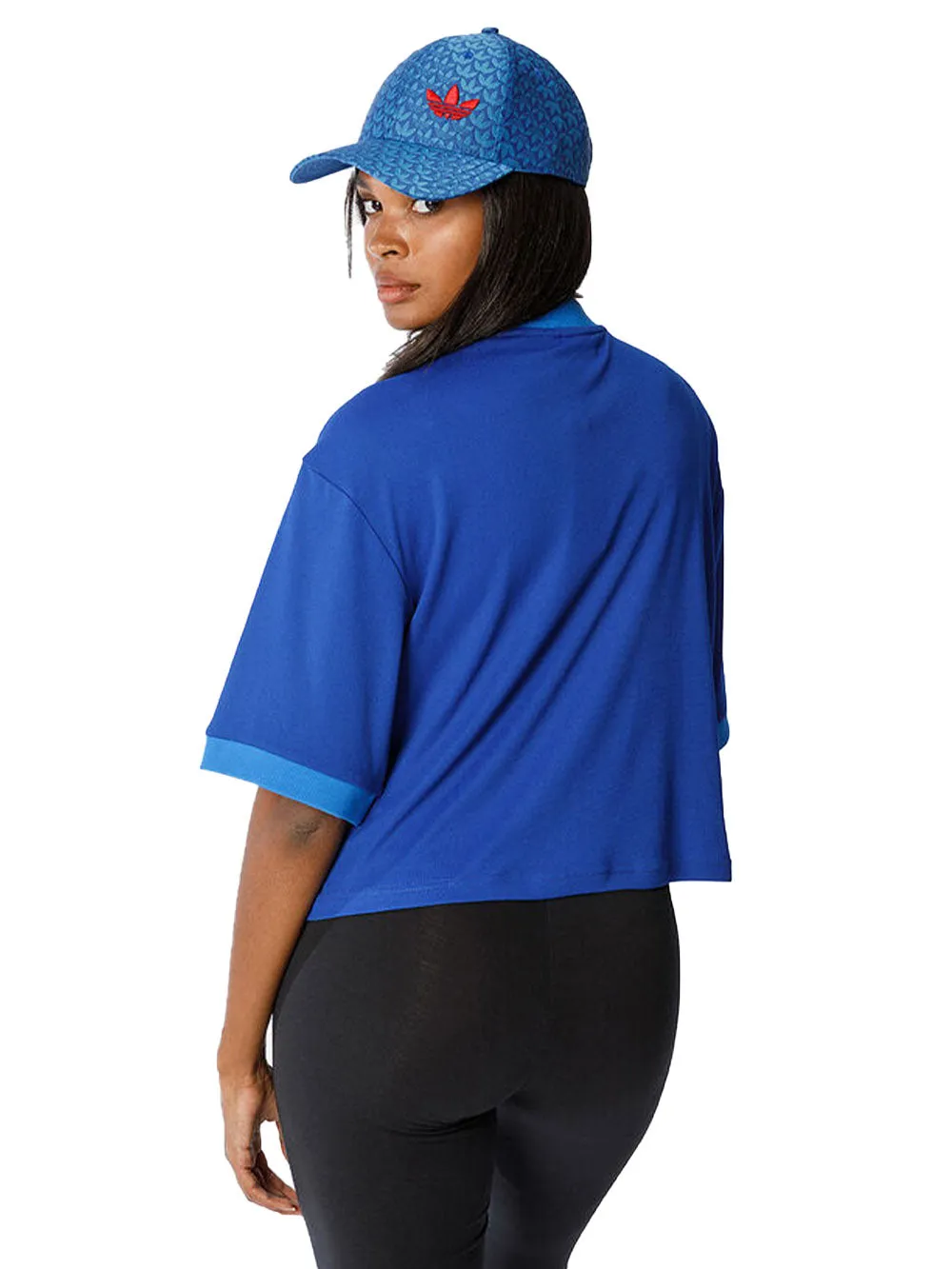 T-shirt ADIDAS Donna OVERSZIED TEE Blue