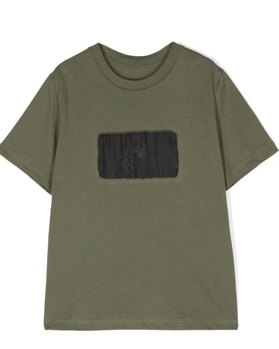 T-shirt con patch numeri Maison Margiela A/I 2024