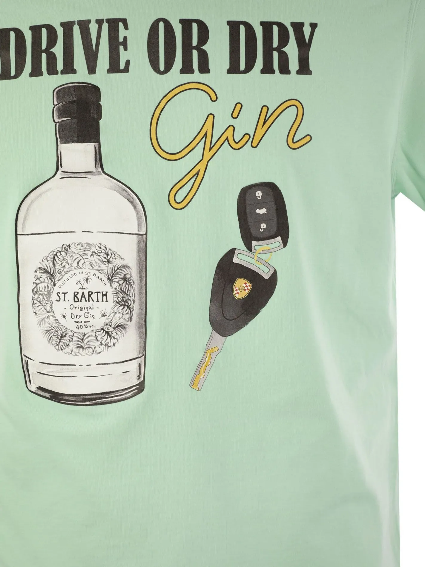 T-shirt con stampa sul davanti
