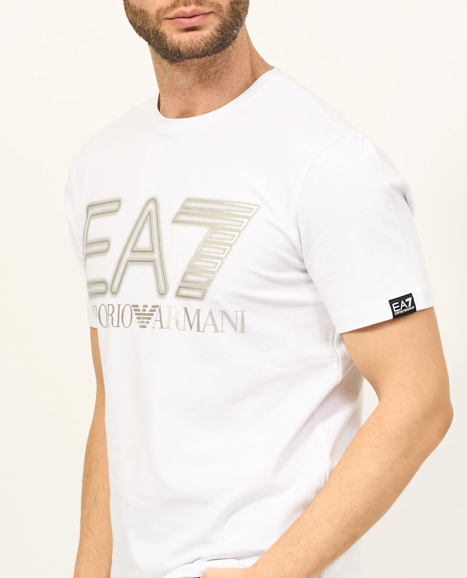 T-shirt EA7 a maniche corte Logo Series in cotone