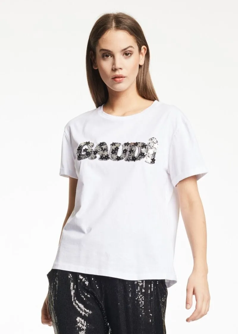 T-shirt effetto vintage