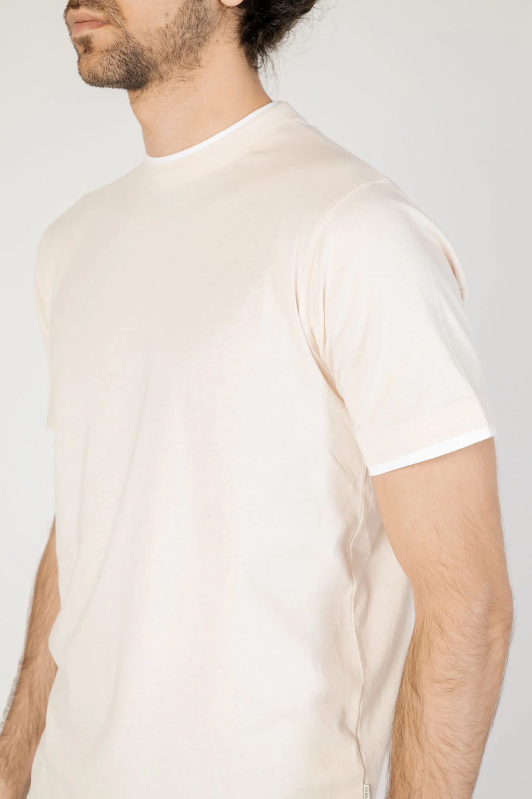T-shirt Hamaki-ho  Beige chiaro
