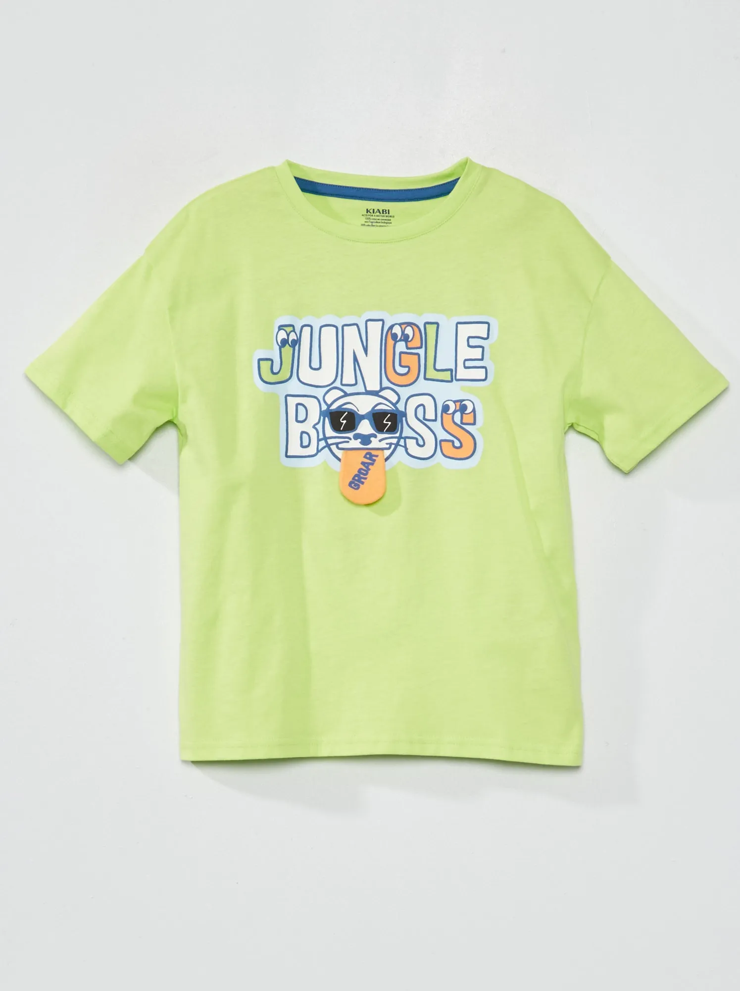 T-shirt ludica in jersey - VERDE