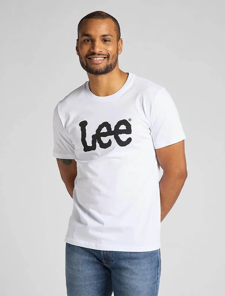 T-shirt Manica Corta Lee - White