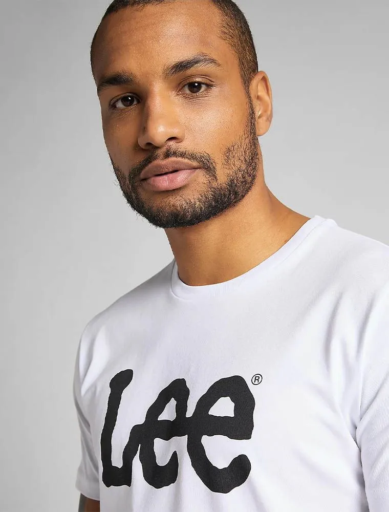 T-shirt Manica Corta Lee - White