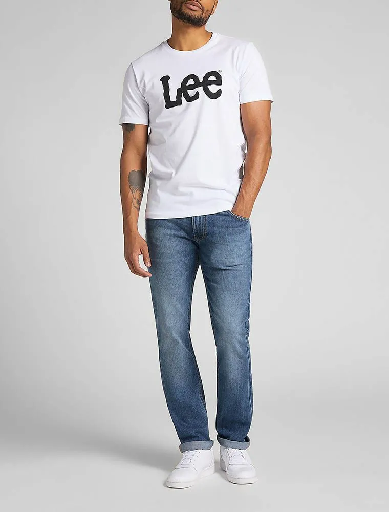 T-shirt Manica Corta Lee - White