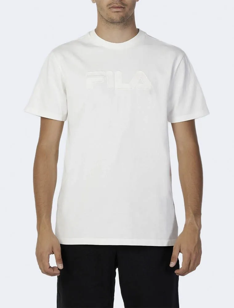 T-shirt Manica Corta Sportiva Fila - Panna