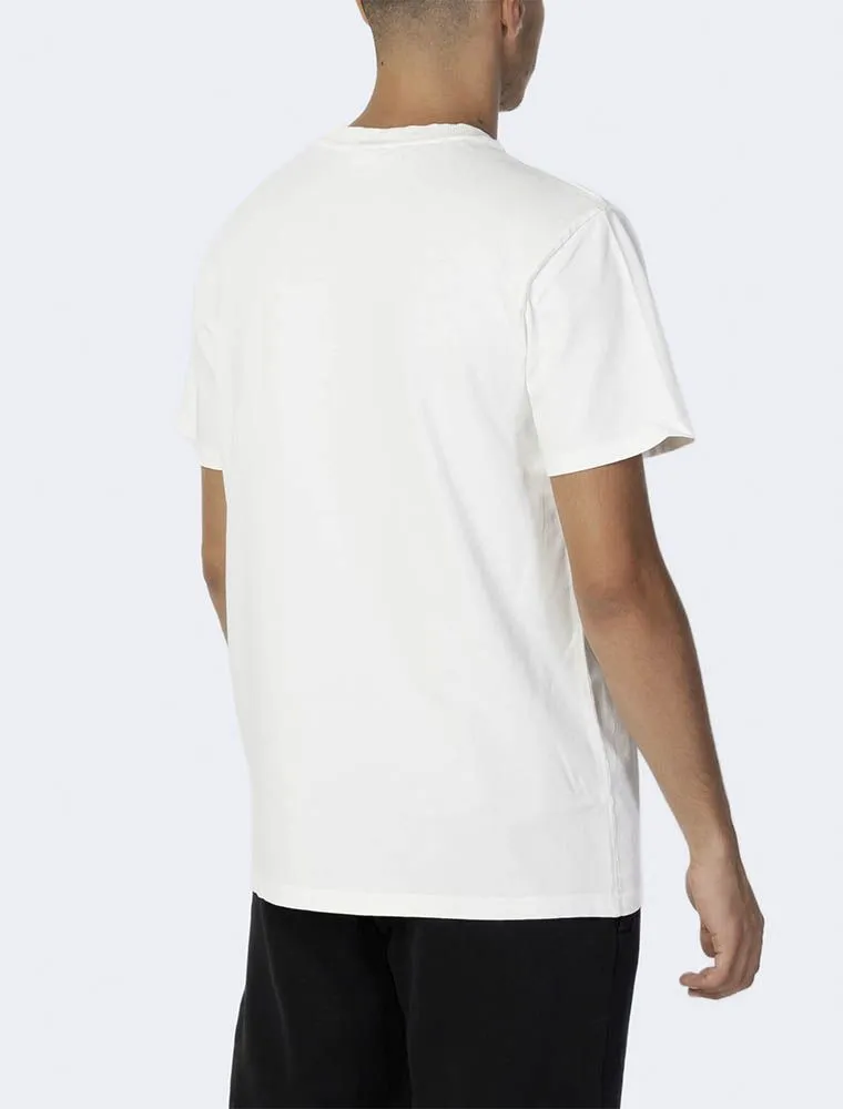 T-shirt Manica Corta Sportiva Fila - Panna