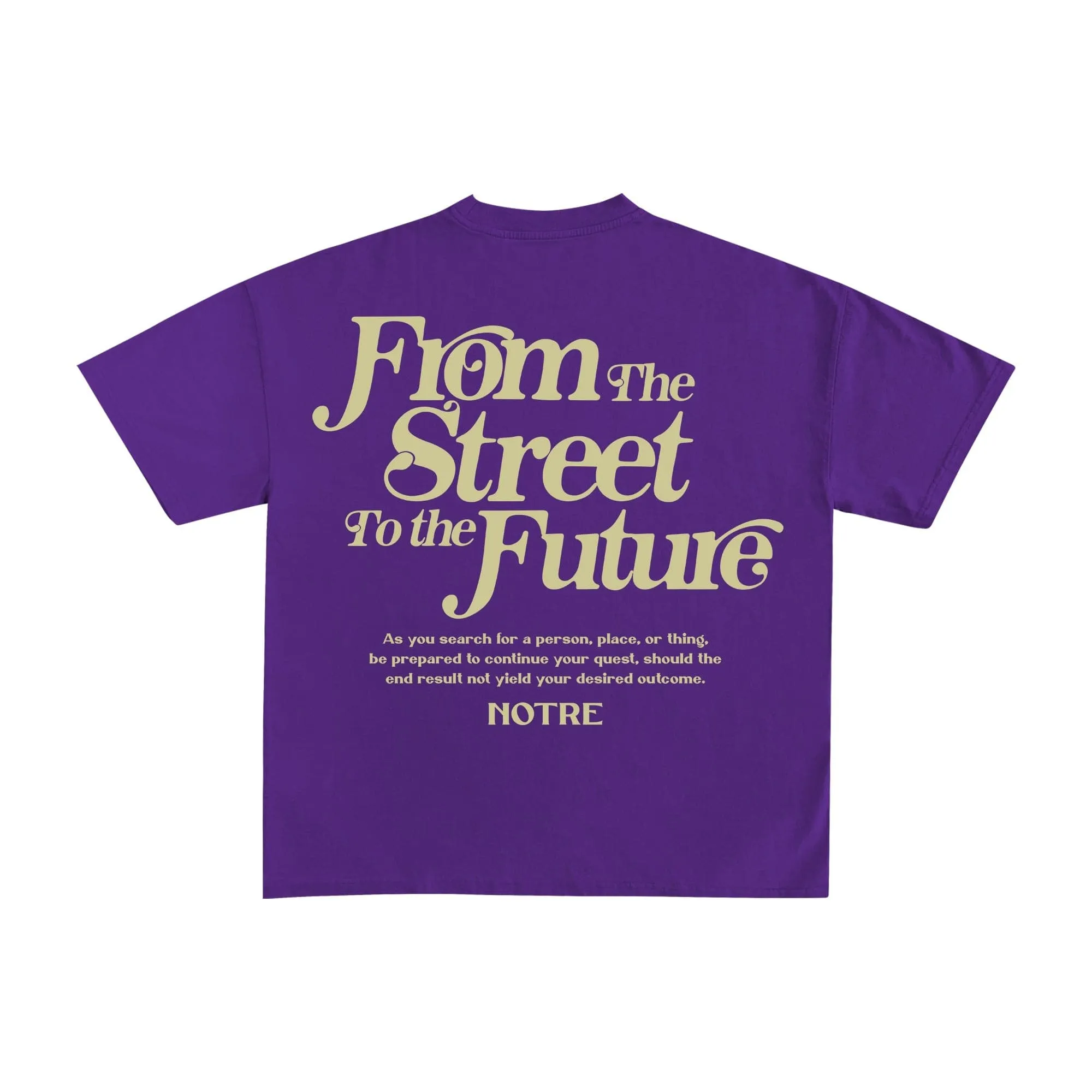 T-shirt Notre Future 24H EXPRESS SHIPMENT