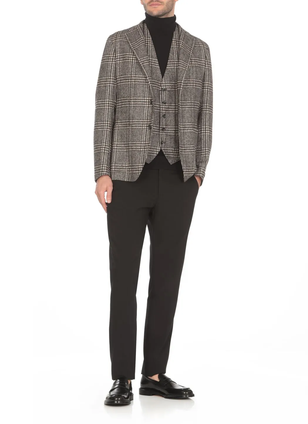  Tagliatore Gilet in lana e alpaca 